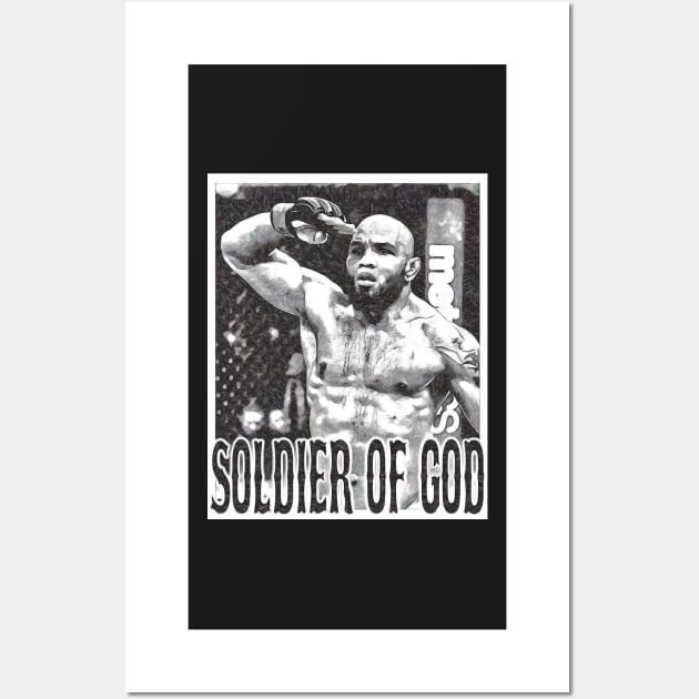 SOLDIER OF GOD Wall Art by SavageRootsMMA